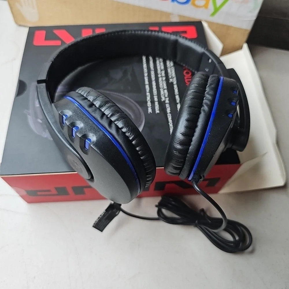 LVLUP Pro Gaming Headset Foldable Mic - Compatible (44)